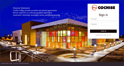 Desktop Screenshot of my.cochise.edu